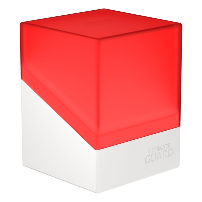 Deck Box Boulder 100 Cartes Rouge/Blanc