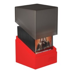 Deck Box Boulder 100 Cartes Noir/Rouge