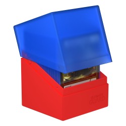 Deck Box Boulder 100 Cartes Bleu/Rouge