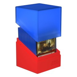 Deck Box Boulder 100 Cartes Bleu/Rouge