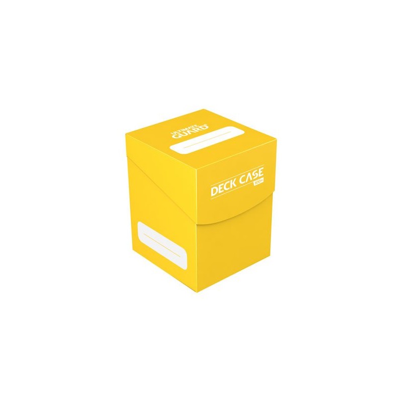 Deck Box 100 Cartes Jaune