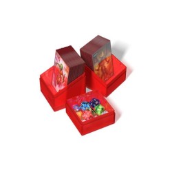 Deck Box Boulder'n'Tray 100 Cartes Rouge