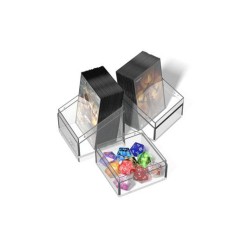 Deck Box Boulder'n'Tray 100 Cartes Transparent