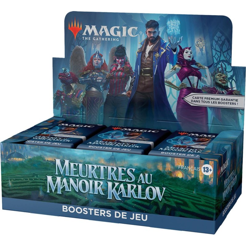 Display de 36 boosters de jeu Meurtres Au Manoir Karlov Fr