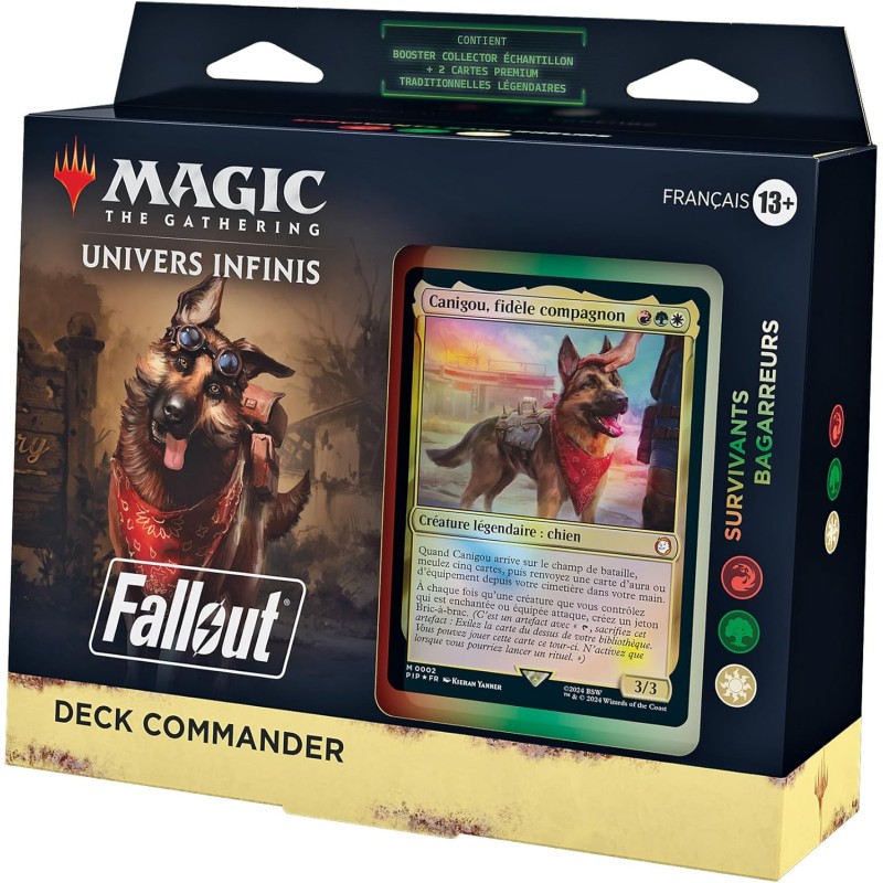 Deck Commander Fallout Survivants Bagarreurs