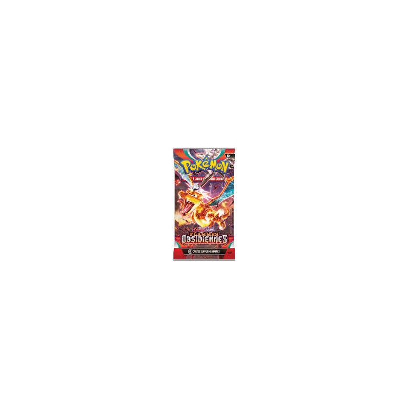 Booster pokémon écarlate et violet : flammes obsidiennes