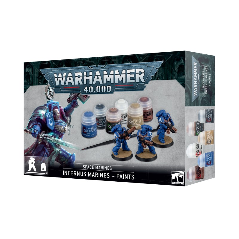 Space marines + lot de peintures