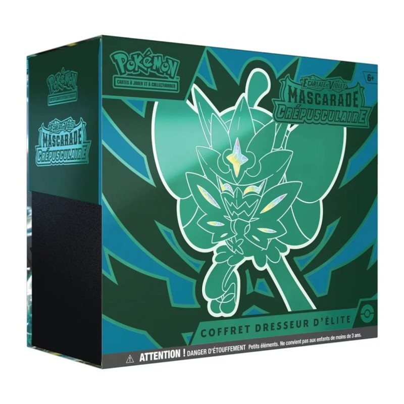 Pokémon - Coffret Dresseur d'Elite ETB - Ecarlate et Violet - Mascarade Crépusculaire