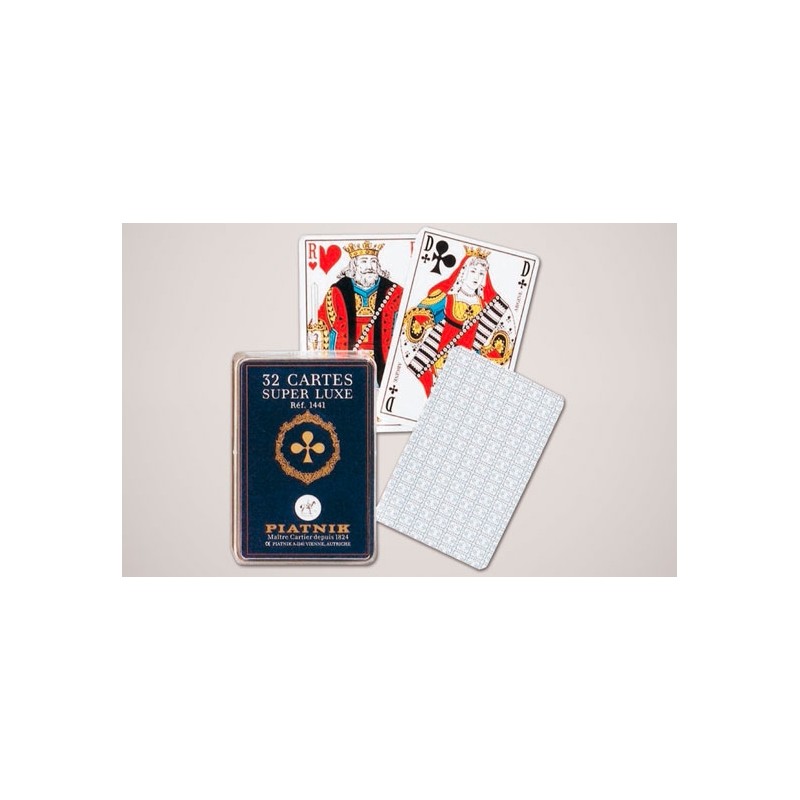 Jeu de 32 cartes super luxe