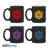 Set 4 mug espresso donjons & dragons