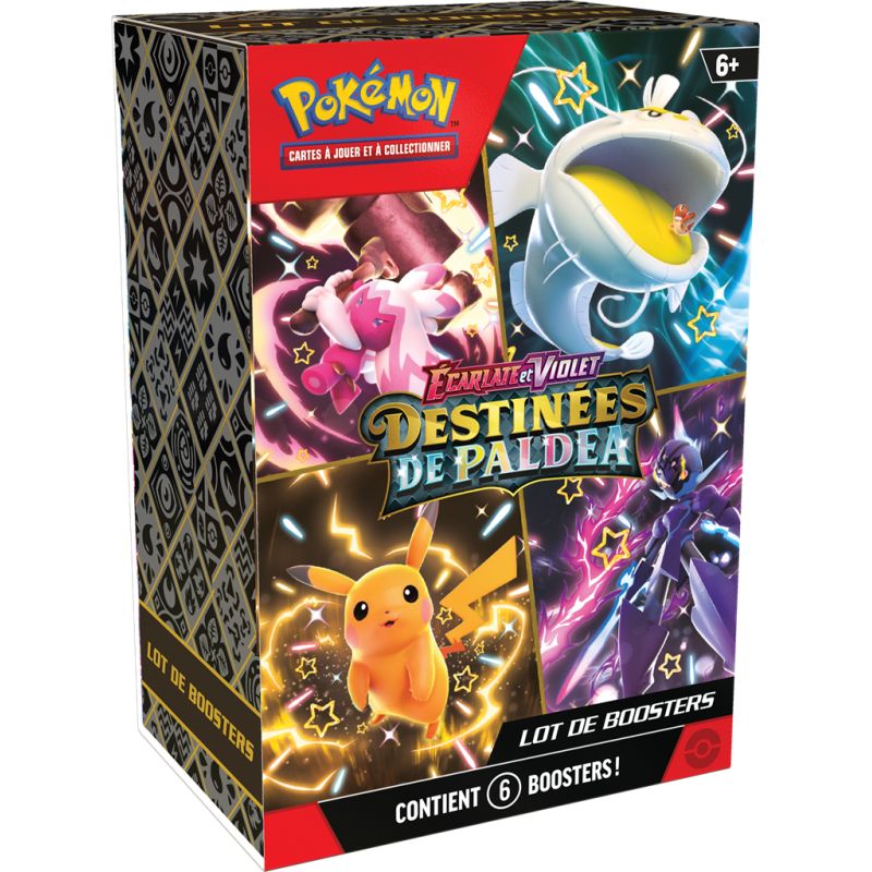 Bundle 6 Booster Destinées de Paldea